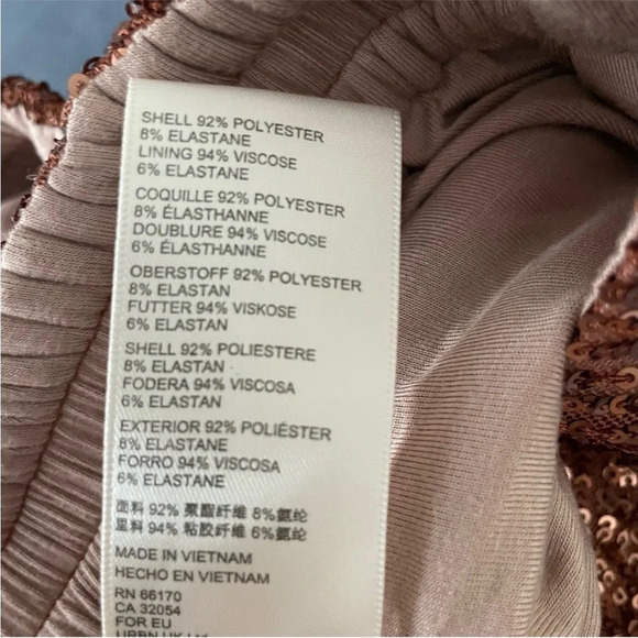 Free People Morelia Sequin Jogger Pants in Bronze size small - Picture 14 of 16